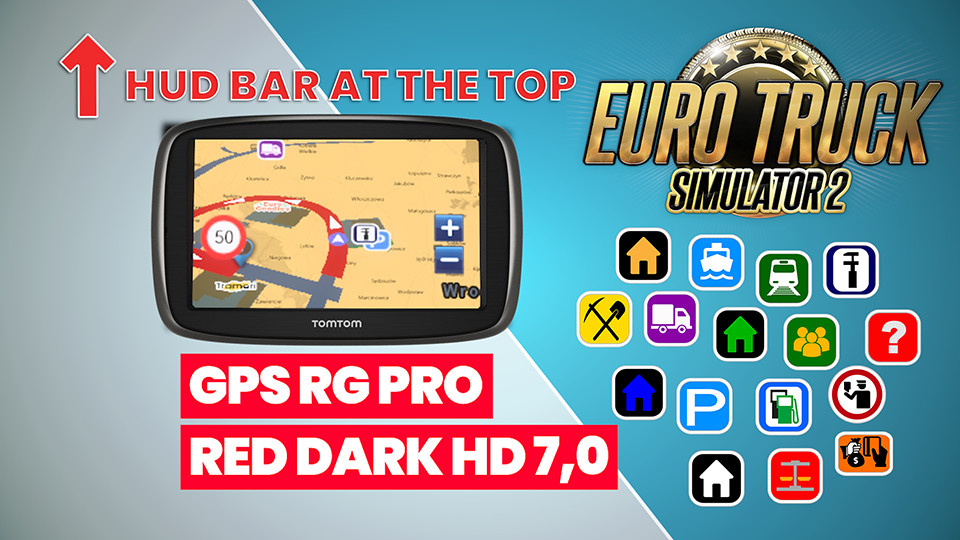 GPS RG PRO RED DARK